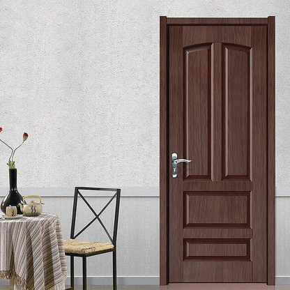 Wall Stickers Wood Wallpaper DIY PVC Shelf Liner, Furniture, Almirah, Table Top, Wardrobe, Kitchen Cupboard Decal, Mahogany Brown 45 x 300 cm